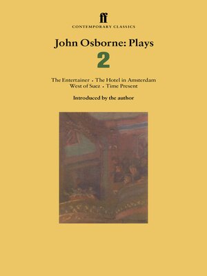 cover image of John Osborne Plays 2